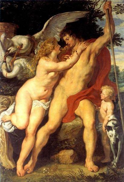 Venus and Adonis, Peter Paul Rubens
